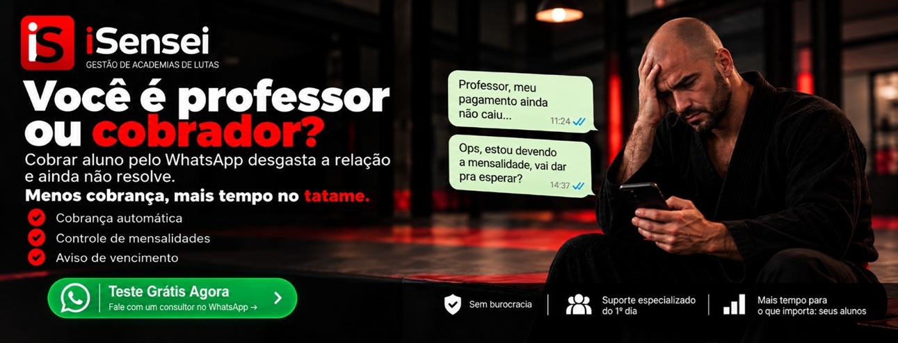 iSensei - Gestão de Academias de Lutas